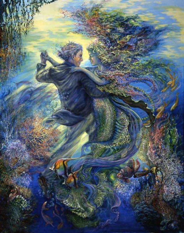 Love Mermaid By Josephine Wall