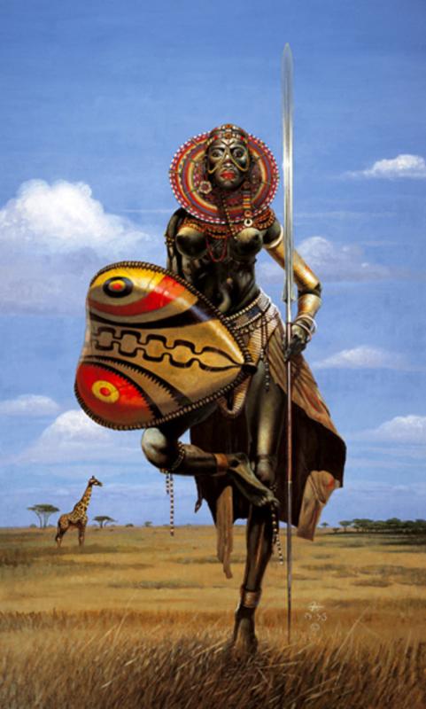 Maasai By Chris Achilleos