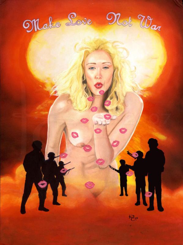 Make Love Not War By Kevin Clark