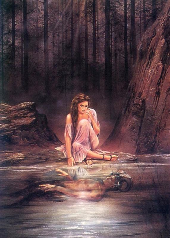 Malefic Mrs Demming And The Mythical Beast By Luis Royo