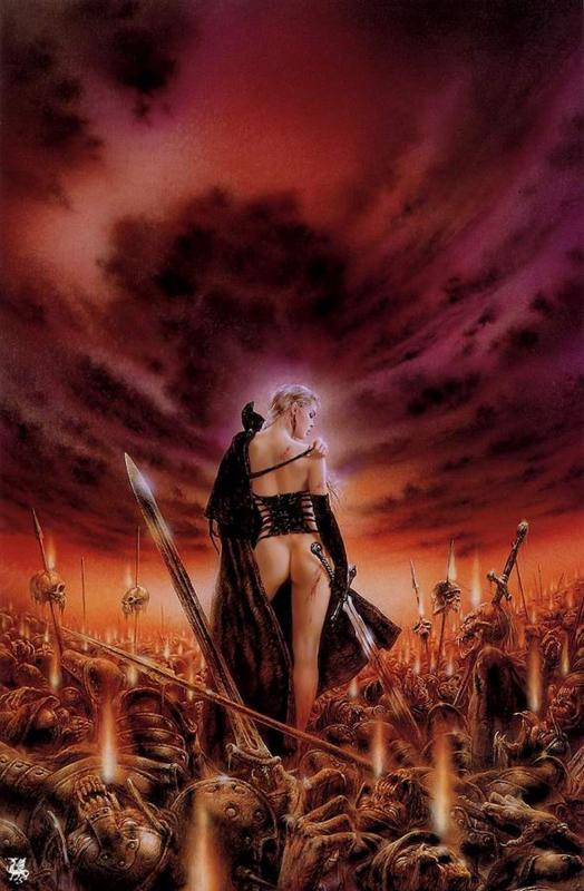 Malefic Seeds Of Nothing By Luis Royo