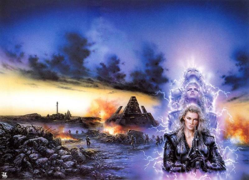 Malefic Spirit Of Dorsai By Luis Royo