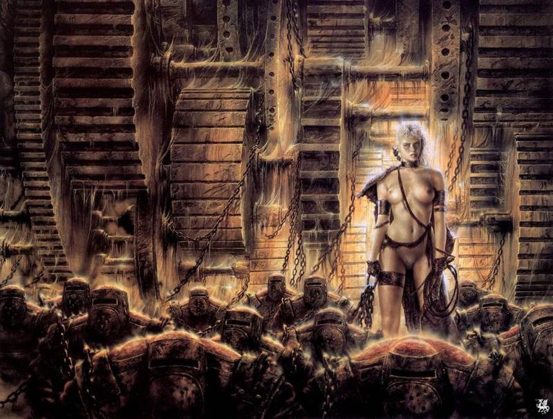 Malefic Wheels Of Time By Luis Royo