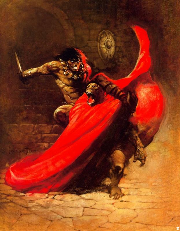 Manape By Frank Frazetta