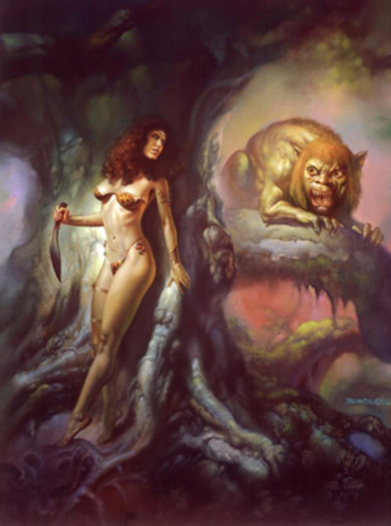 Manticore By Boris Vallejo