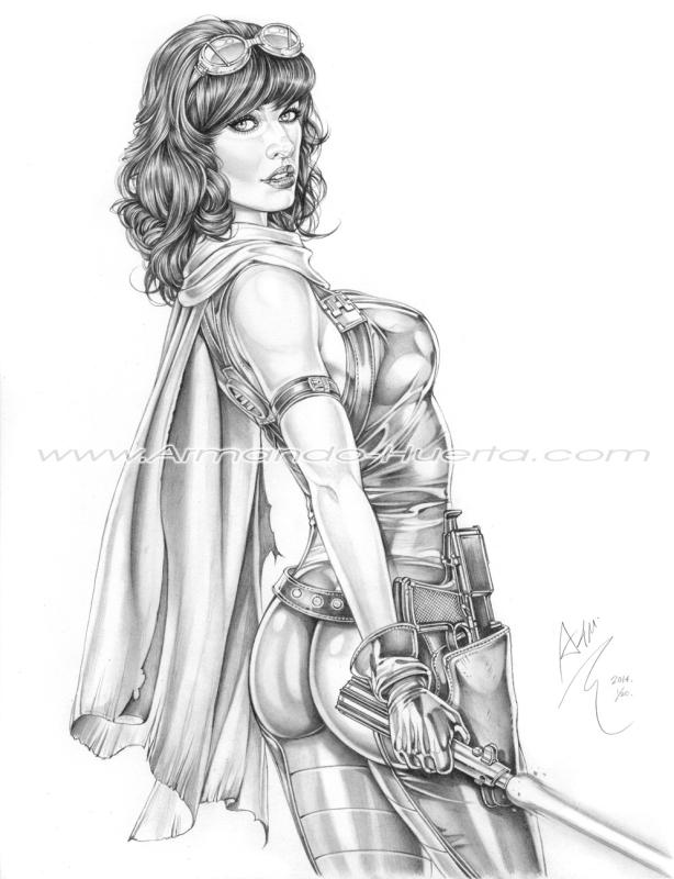 Mara Jade Skywalker By Armando Huerta
