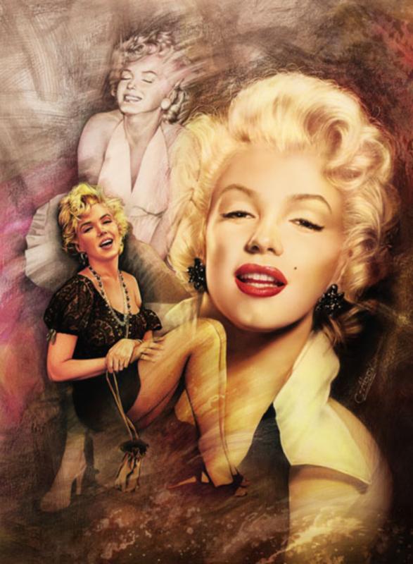 marilyn monroe ilustration