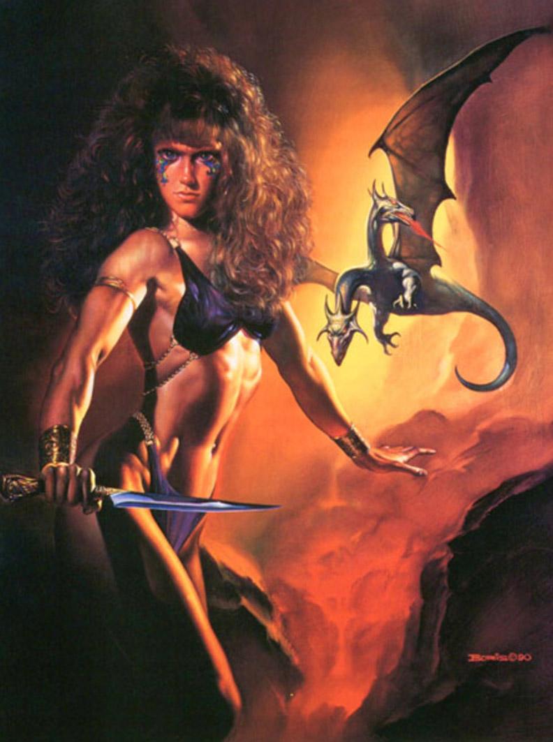 Medea By Boris Vallejo