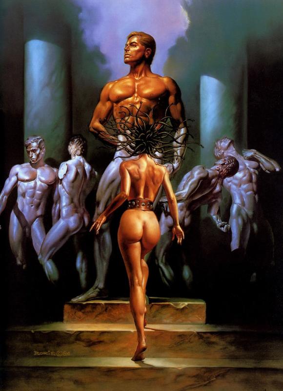 Medusa 1 By Boris Vallejo