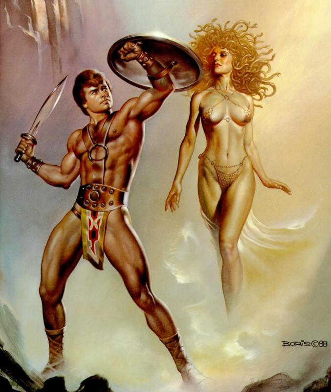 Medusa 3 By Boris Vallejo