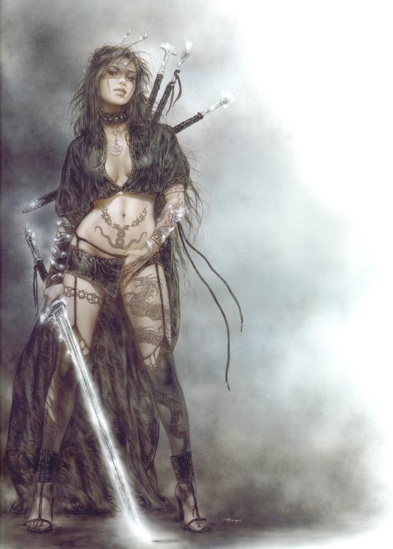 Medusas Gaze Subversive Beauty By Luis Royo