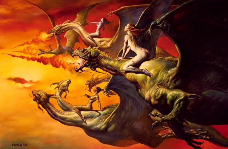 Mirage 13 Quest By Boris Vallejo