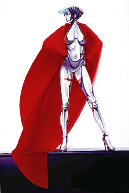 Model 2000 By Chris Achilleos