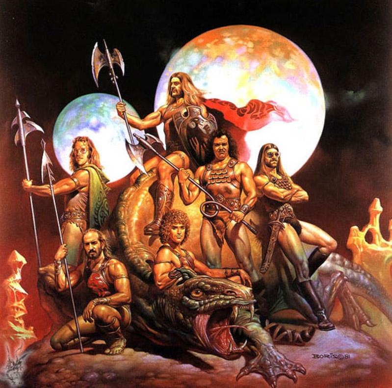 Molly Hatchett By Boris Vallejo