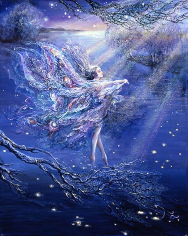 Moonbeams By Josephine Wall