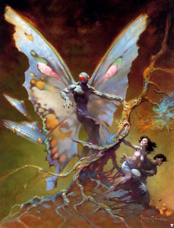 Mothman By Frank Frazetta