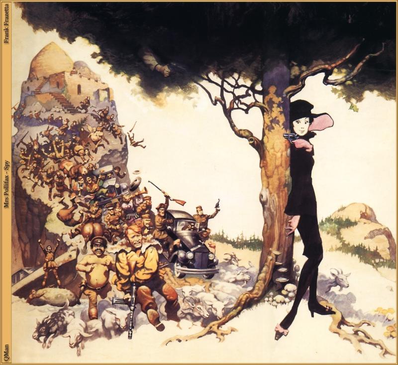 Mrs Pollifax By Frank Frazetta