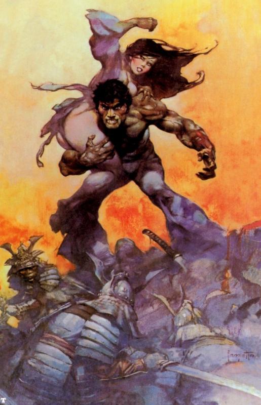 Mucker By Frank Frazetta