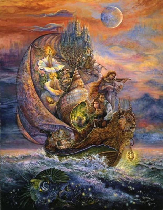 Murrlis Sea By Josephine Wall