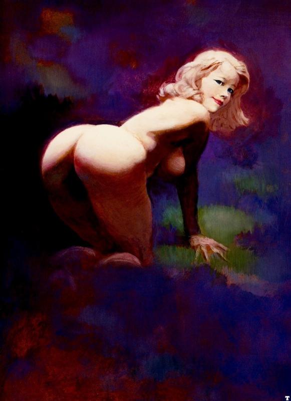 Muse By Frank Frazetta