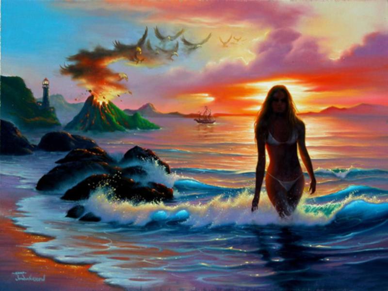 Mystery Woman By Jim Warren