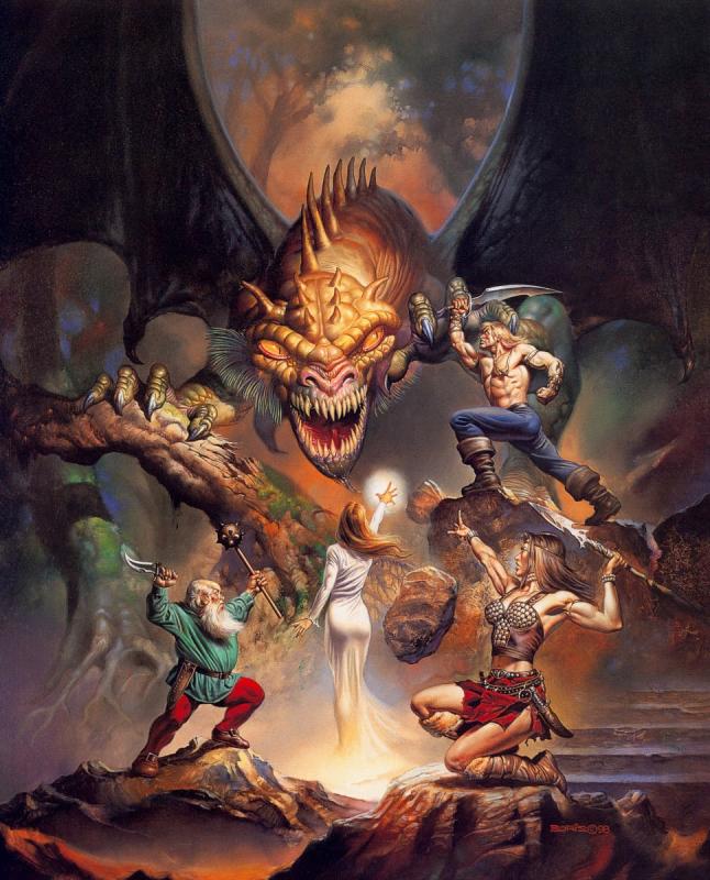 Myth And Magic By Boris Vallejo