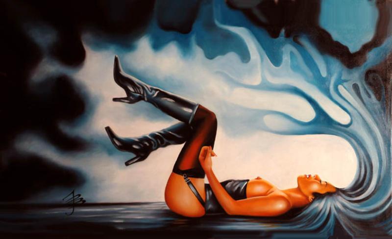 Nadia Oil By Paul John Ballard