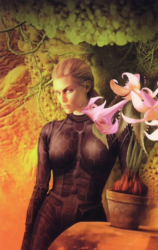 Nano Flower By Jim Burns
