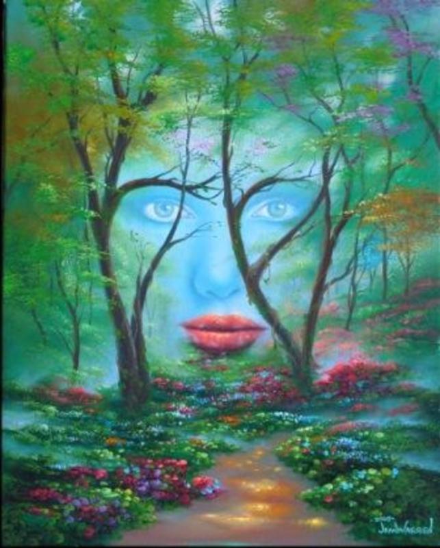 Natures Eyes By Jim Warren