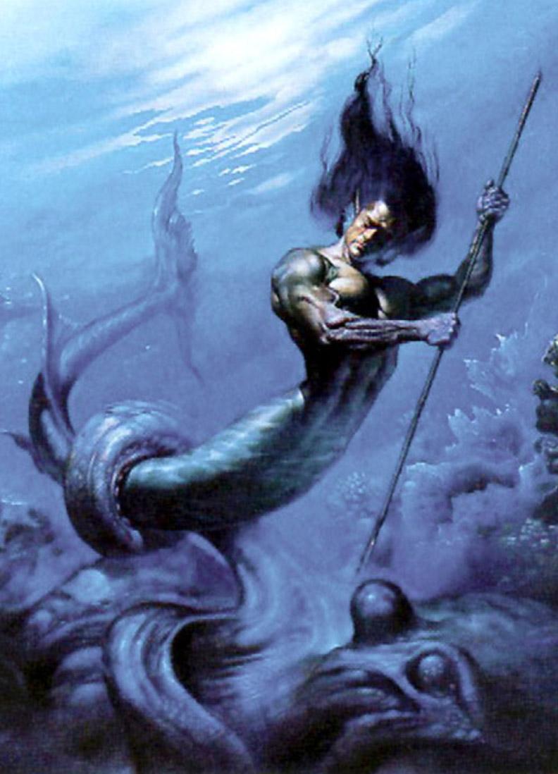 Neptune By Boris Vallejo