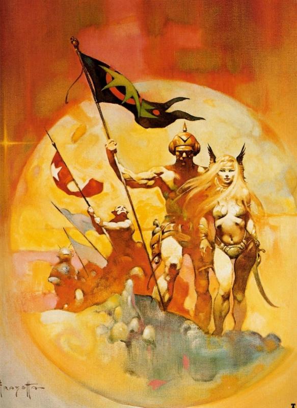New World By Frank Frazetta