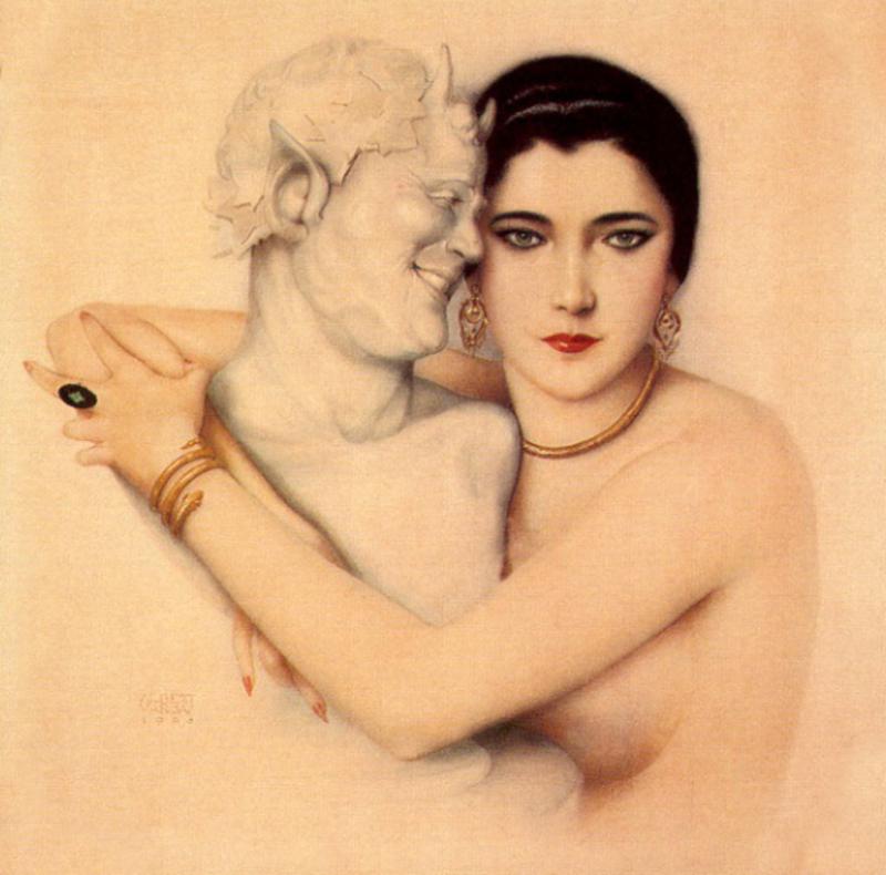 Nita Naldi 1923 Jt By Alberto Vargas