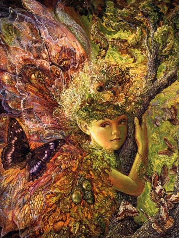 Oak Fairy By Josephine Wall