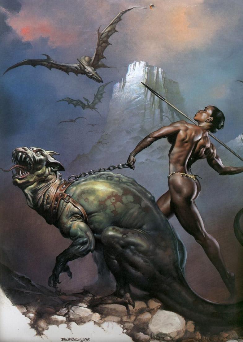 Olympic Feb By Boris Vallejo