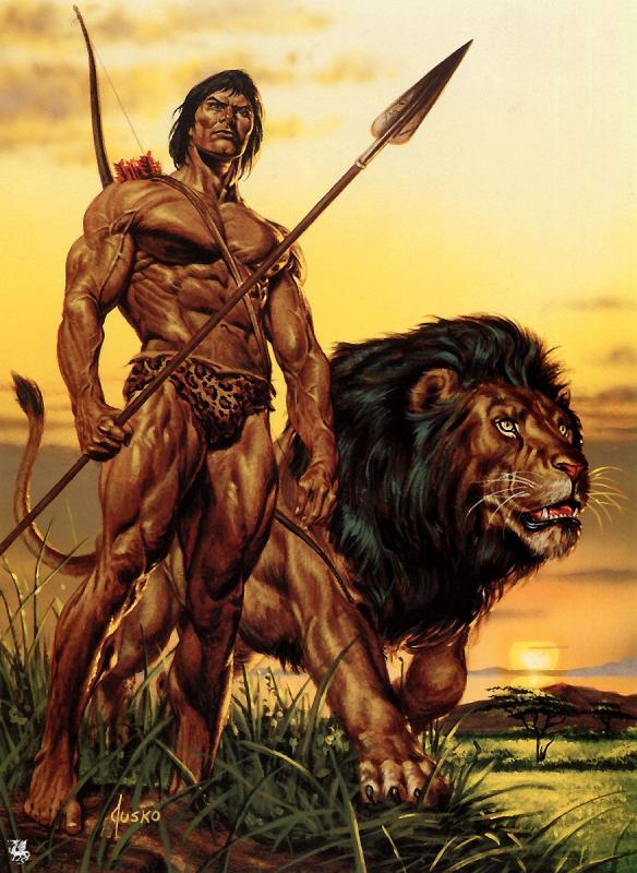On The Veldt By Joe Jusko