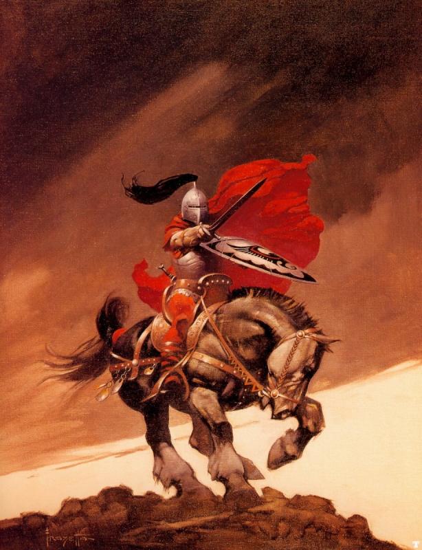 Outlawoftorn By Frank Frazetta
