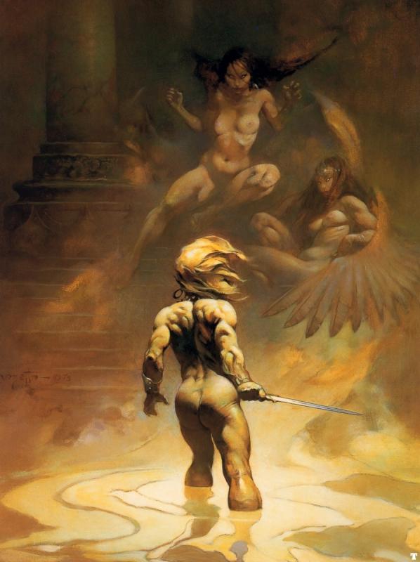Paradox By Frank Frazetta
