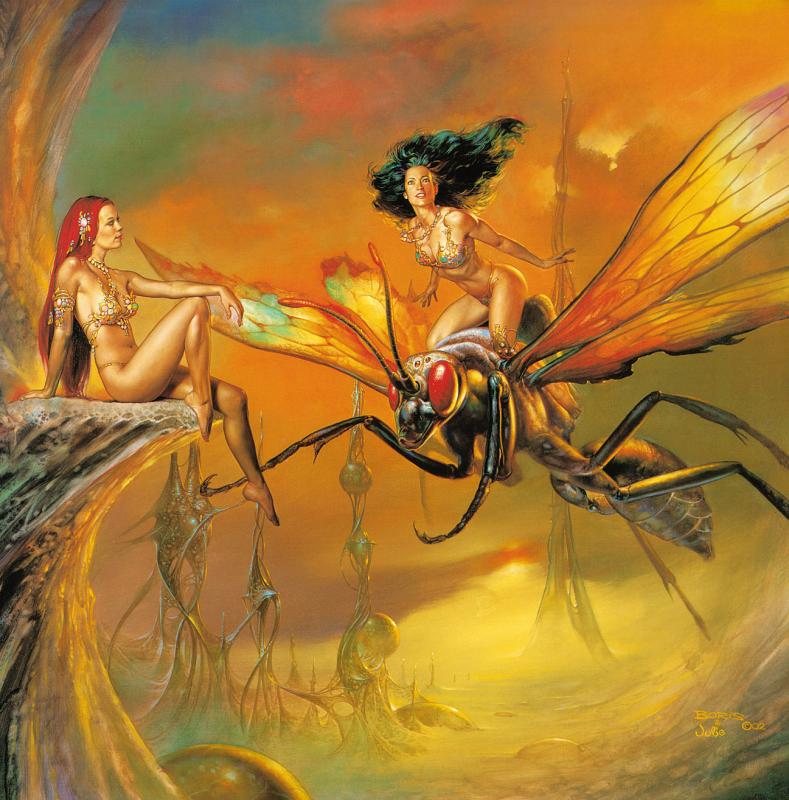 Pattern Unravels By Boris Vallejo