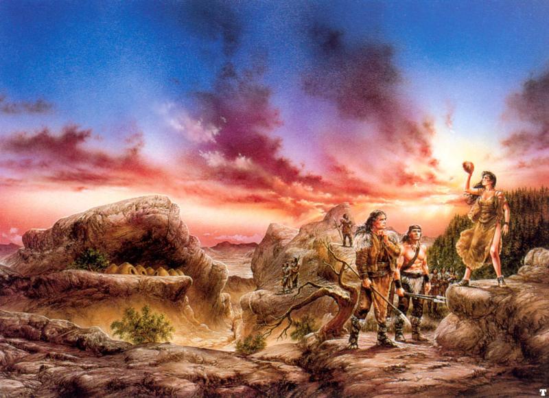 People Of The Earth By Luis Royo