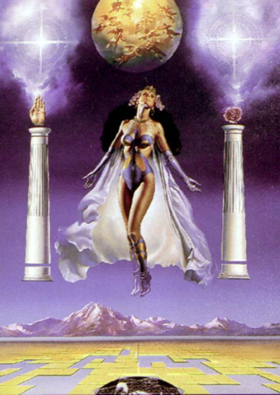 Pillars Of Knowledge By Boris Vallejo