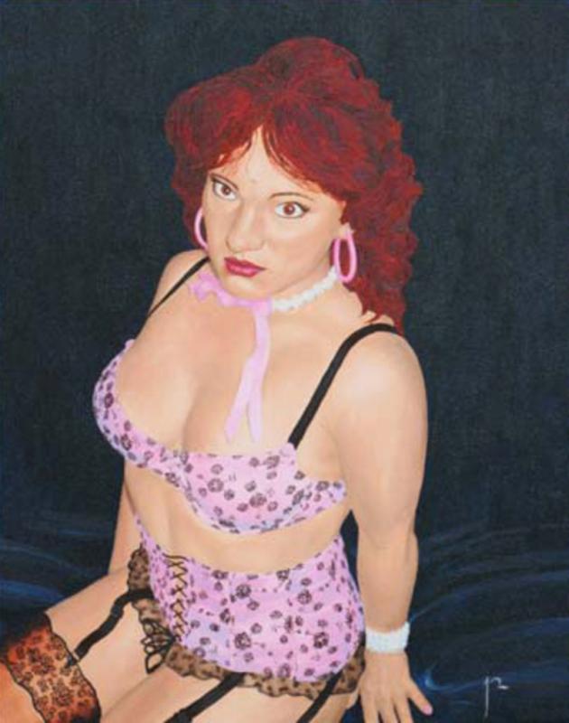 Pink Ribbon By Hugh Owen Porter
