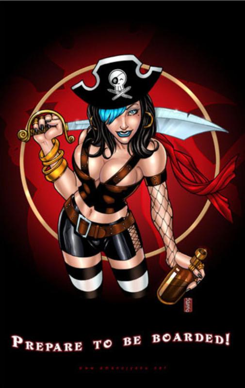 Pirate Bettie By Amano Jyaku