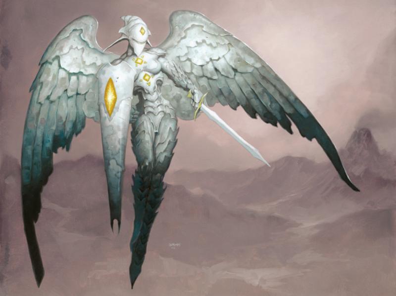 Platinum Angel By Gerald Brom