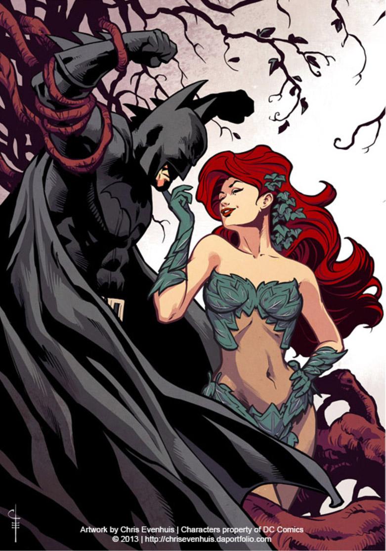 Poison Ivy In Her Clutches By Chris Evenhuis