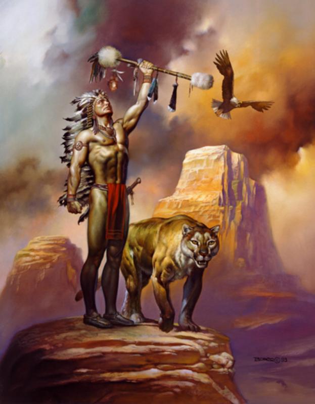 Power Of Nature By Boris Vallejo