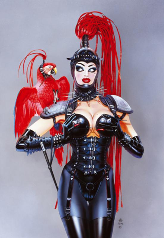 Pretty Polly By Chris Achilleos