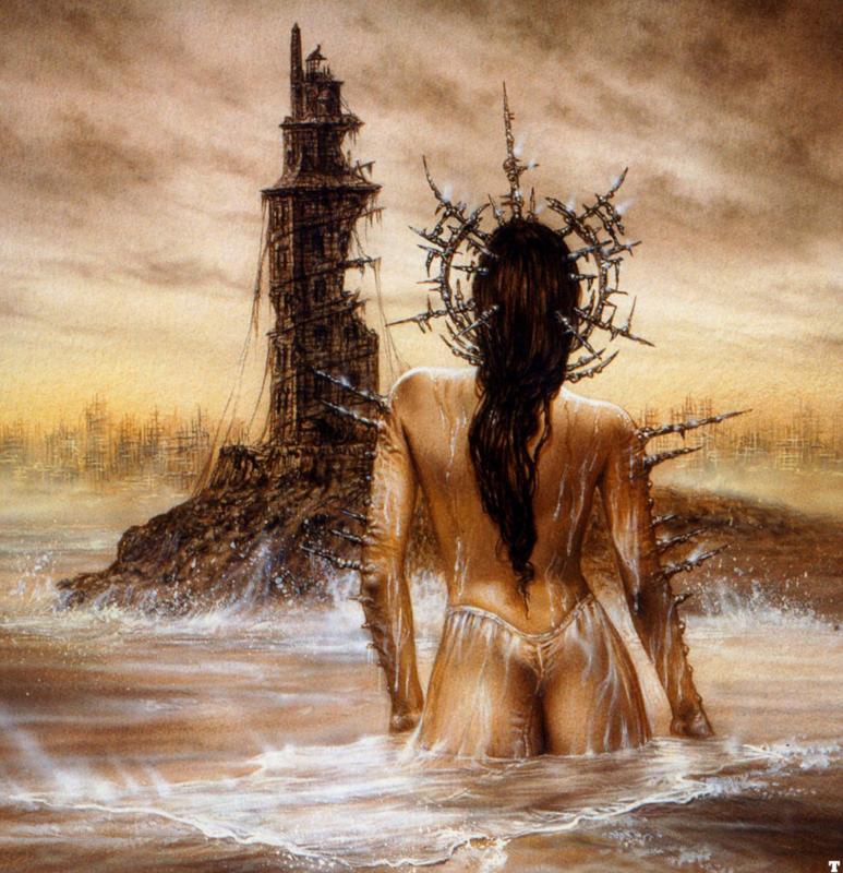Prohibited Book II III Millenniums Lighthouse By Luis Royo
