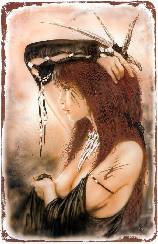 Prohibited Book III Eye Of Unicorn IV By Luis Royo