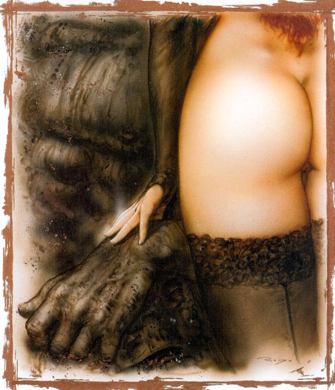 Prohibited Book III Eye Of Unicorn VIII By Luis Royo
