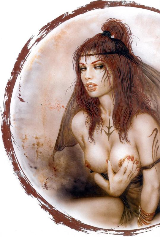 Prohibited Book III Eye Of Unicorn VII By Luis Royo